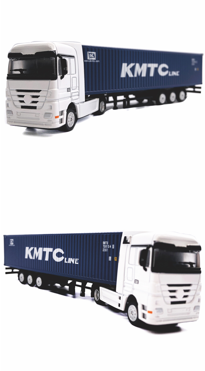 精細(xì)工藝，定制非凡 高麗海運(yùn)1:87合金集裝箱卡車模型深度評測